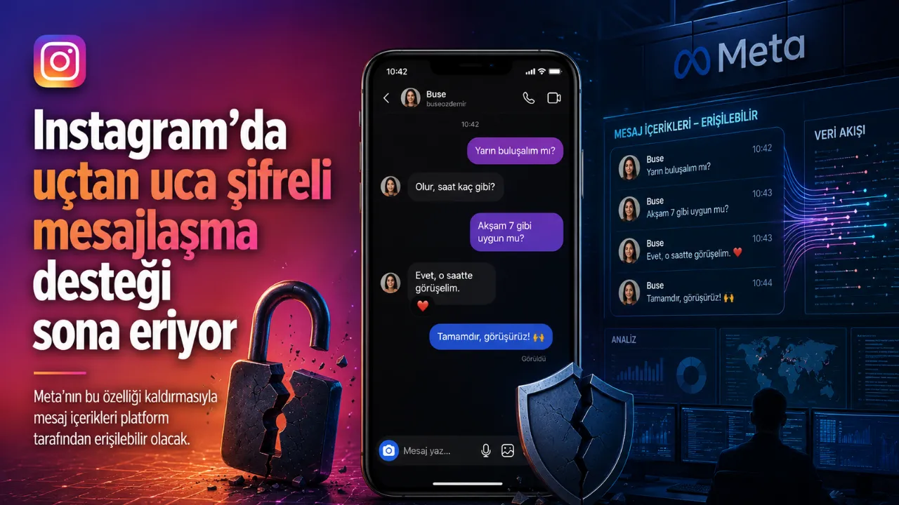 Instagram’da Gizlilik Devri Kapandı: Mesajlar Artık Okunabilir!